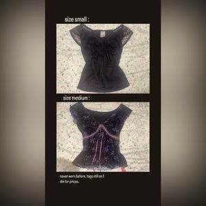 brand new shirts tags still on !! 🤍